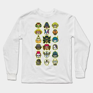 Jet Set Radio Characters (colors) Long Sleeve T-Shirt